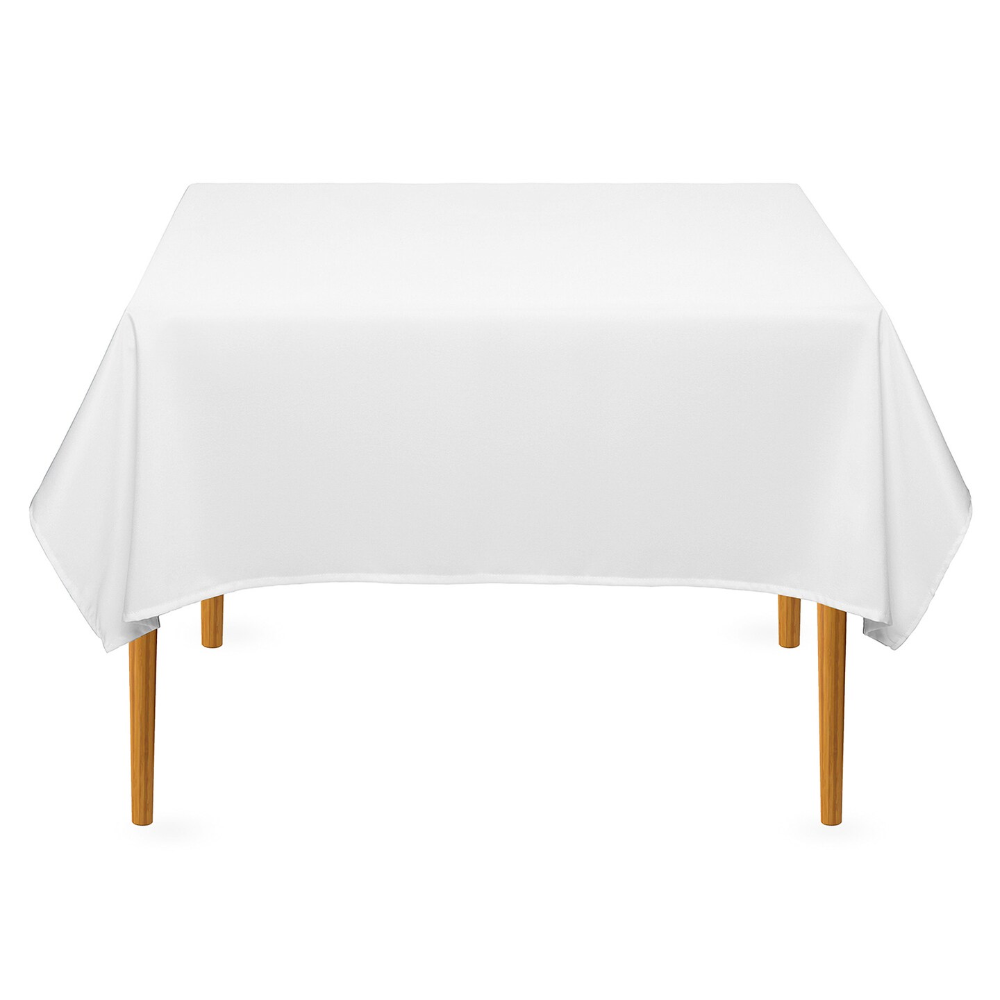 Lann&#x27;s Linens - Square Premium Tablecloth for Wedding / Banquet / Restaurant - Polyester Fabric Table Cloth