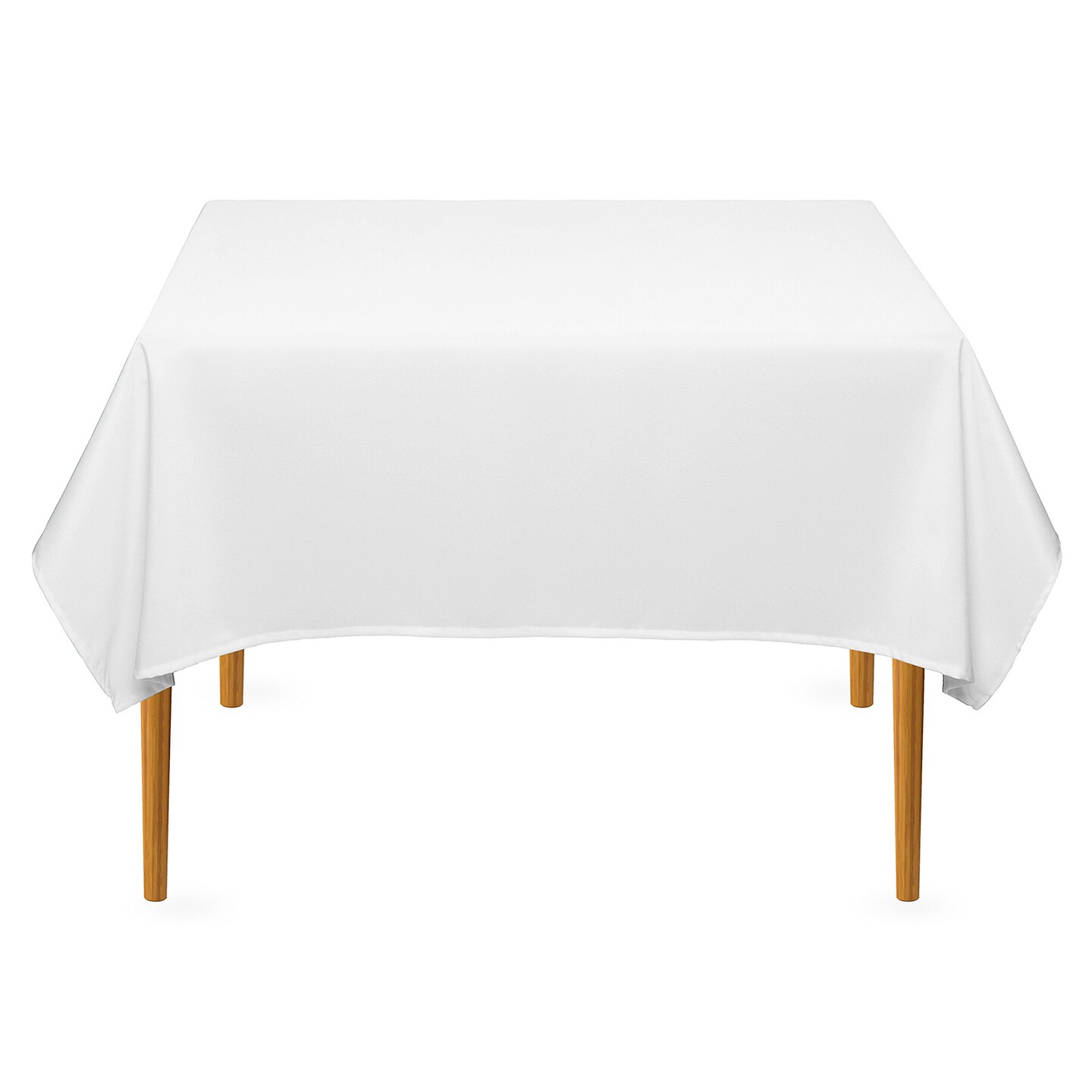 Lann's Linens - Square Premium Tablecloth for Wedding / Banquet / Restaurant - Polyester Fabric Table Cloth