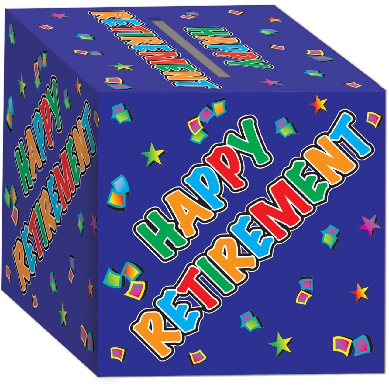 Multicolor Retirement Retirement Card Box, Color: Multicolor | Michaels