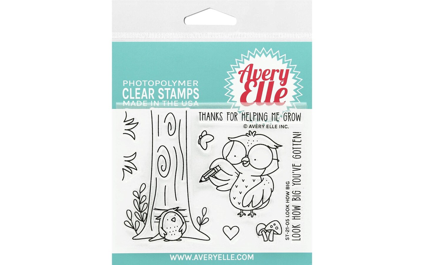 Avery Elle Clear Stamp Look How Big