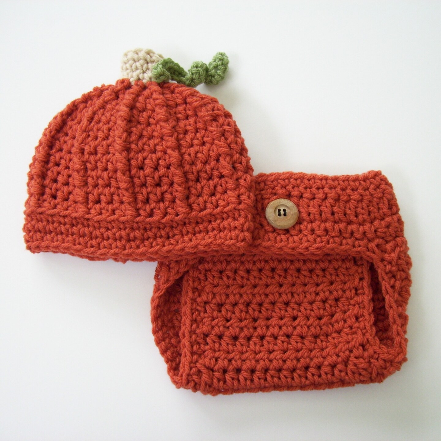 Newborn Baby Pumpkin Outfit, Halloween Costume, Halloween Photo