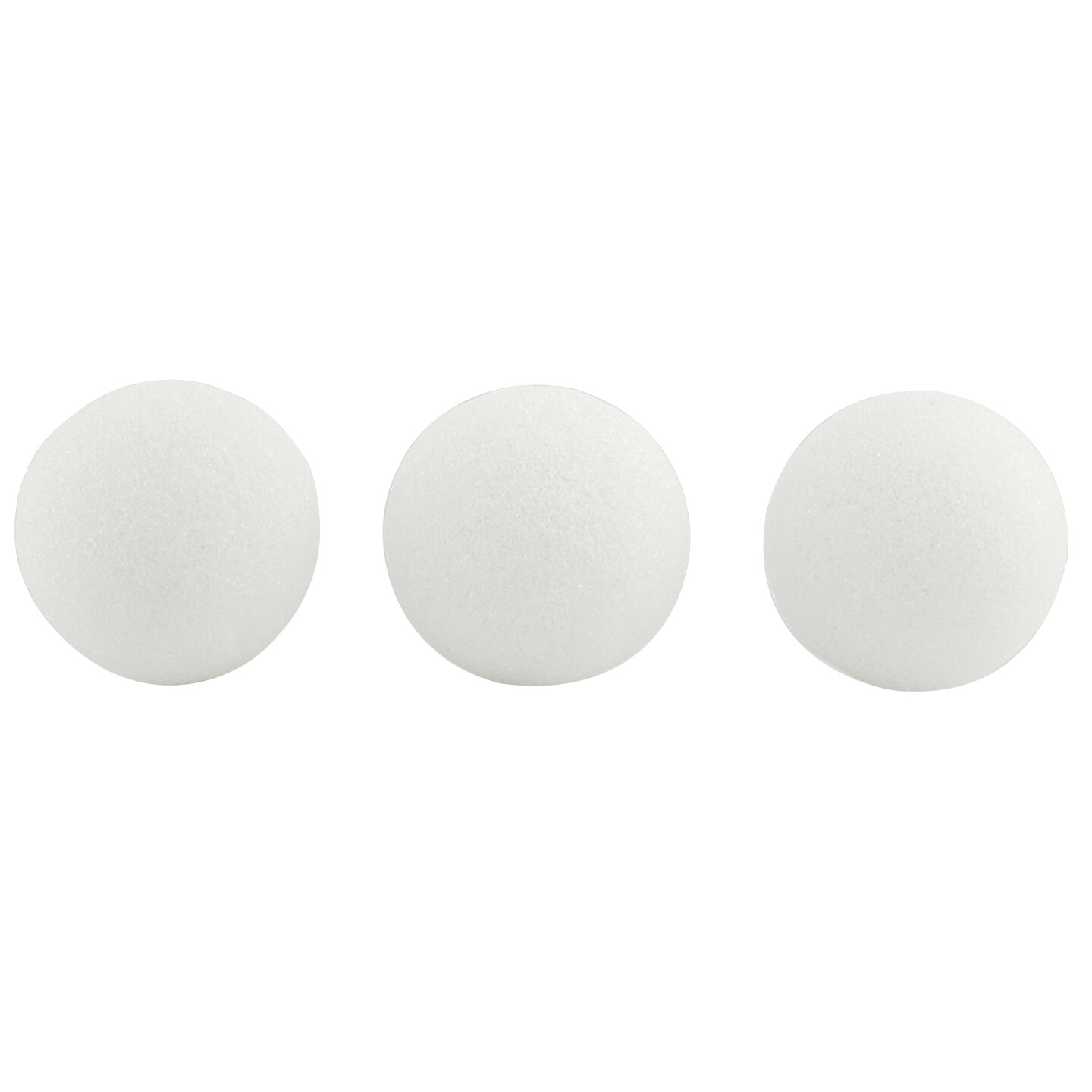 Craft Foam Balls, 4 Inch, White, Pack of 36