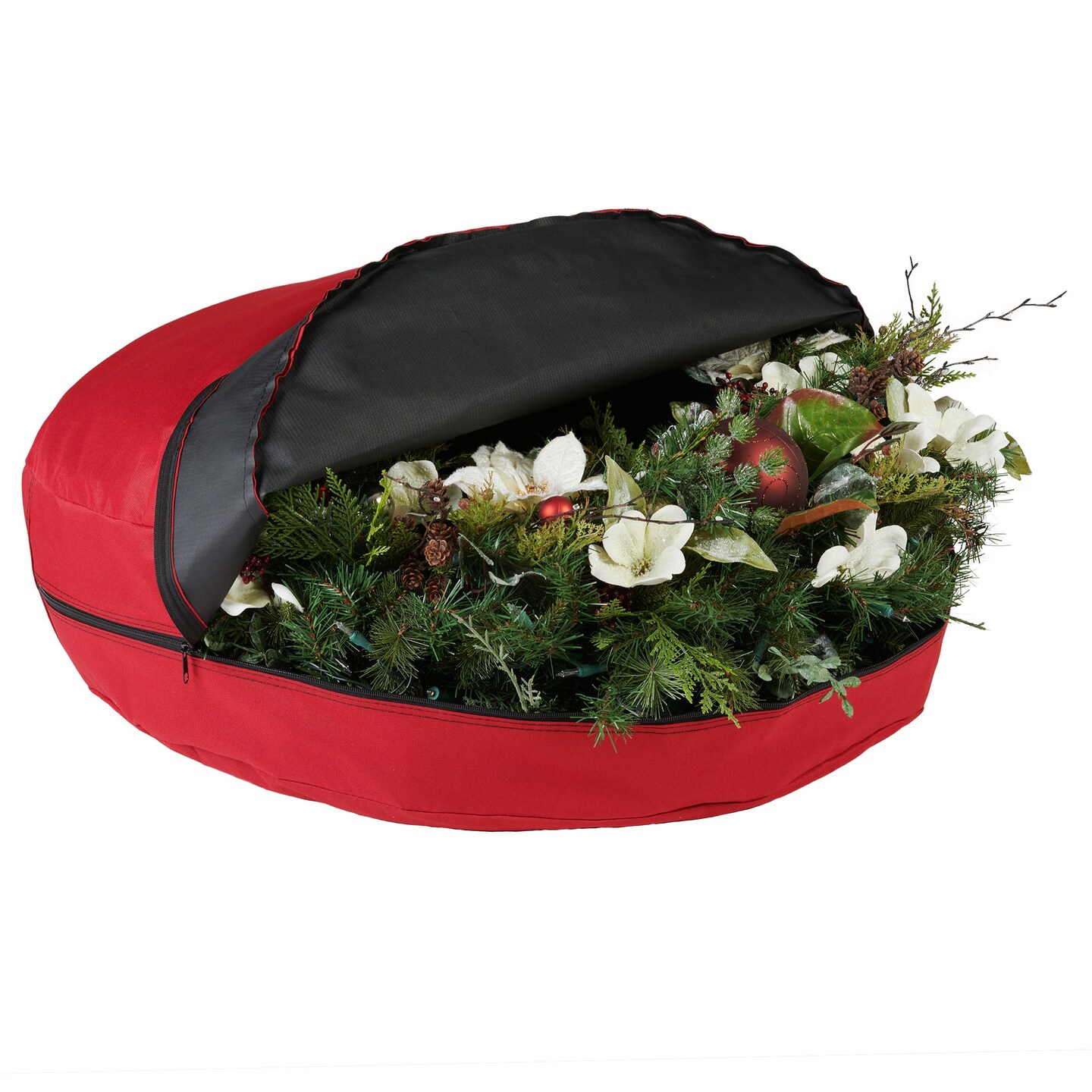 Hanging Christmas Wreath Storage Container