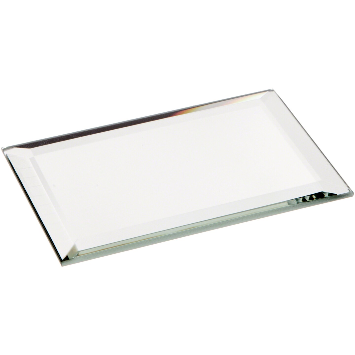 Plymor Rectangle 3mm Beveled Glass Mirror, 2 inch x 3 inch