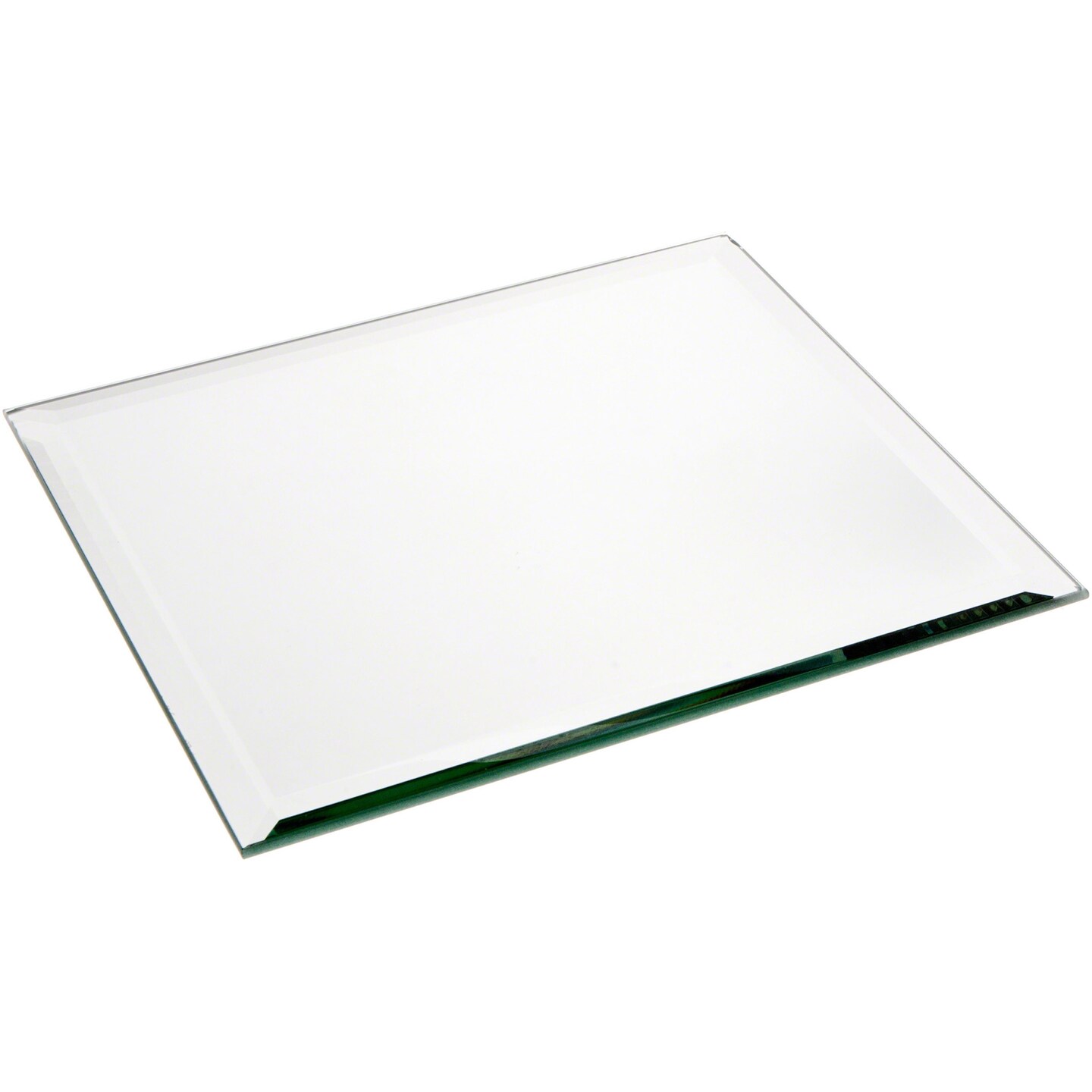 Plymor Square 5mm Beveled Glass Mirror, 8 inch x 8 inch