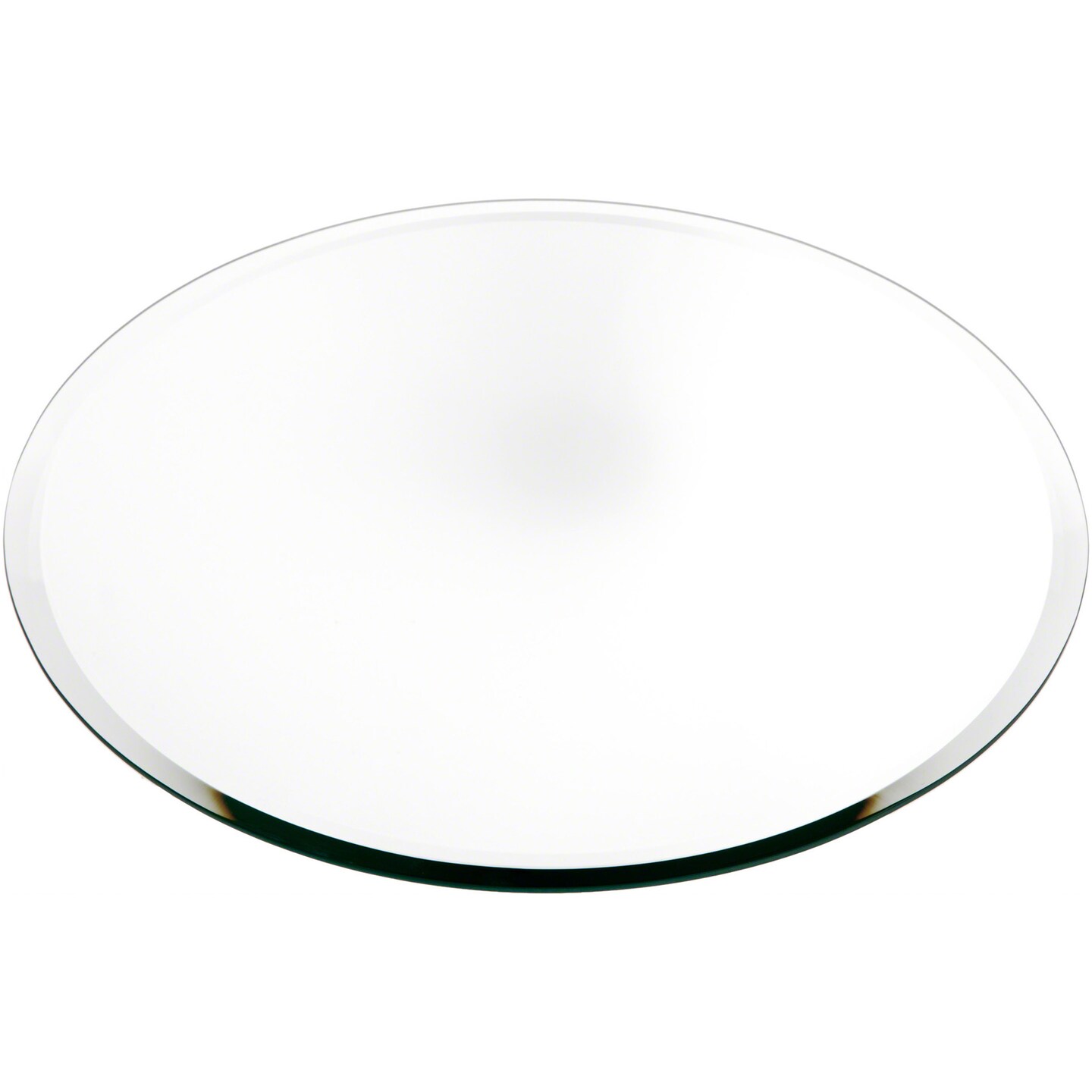 Plymor Round 5mm Beveled Glass Mirror, 14 inch x 14 inch