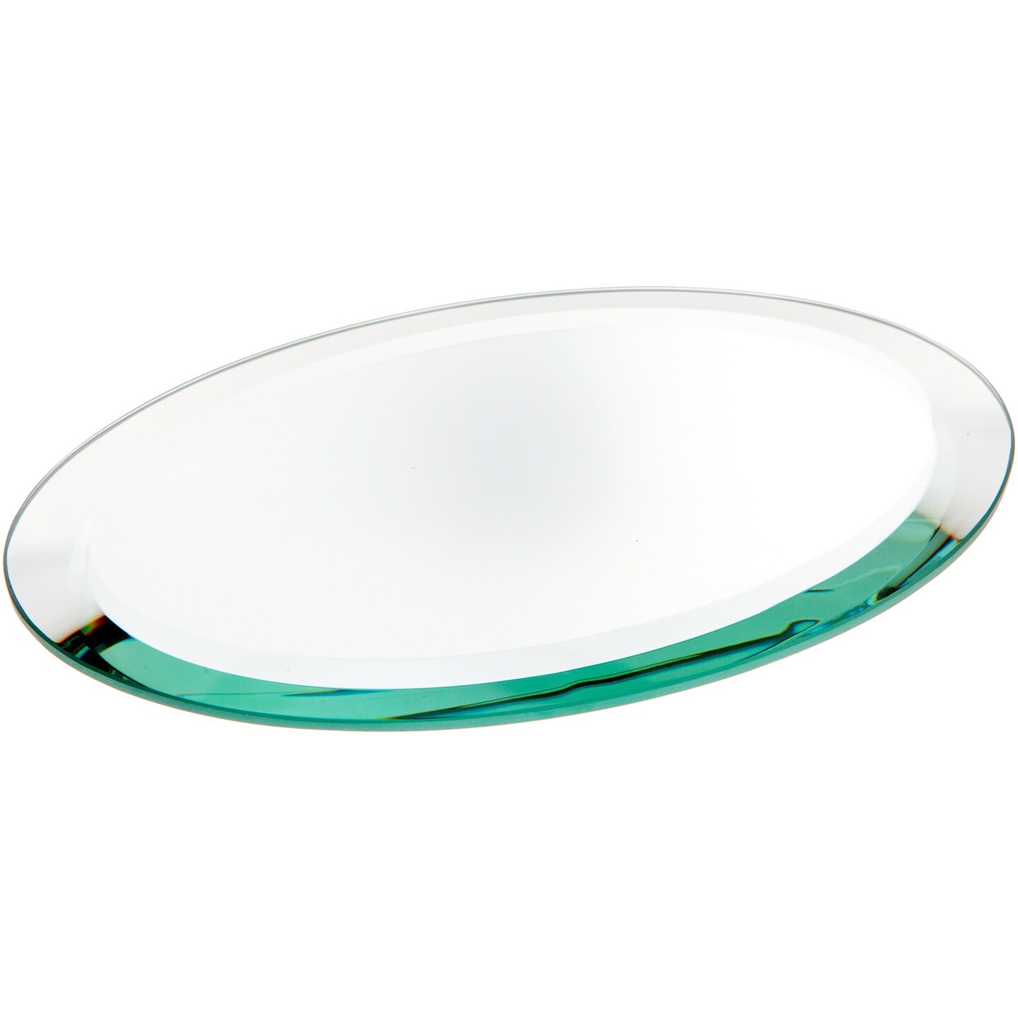 Plymor Oval 5mm Beveled Glass Mirror, 5 inch x 7 inch