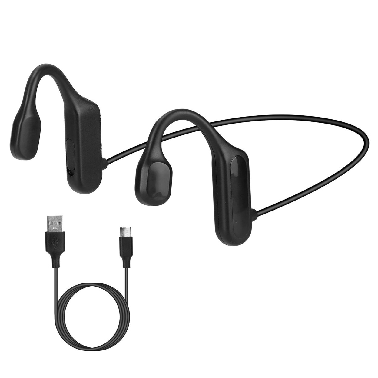 V5.1 Wireless Bone Conduction Headphone Open Ear Sports Wireless Headset With Mic Ipx5 Sweatproof