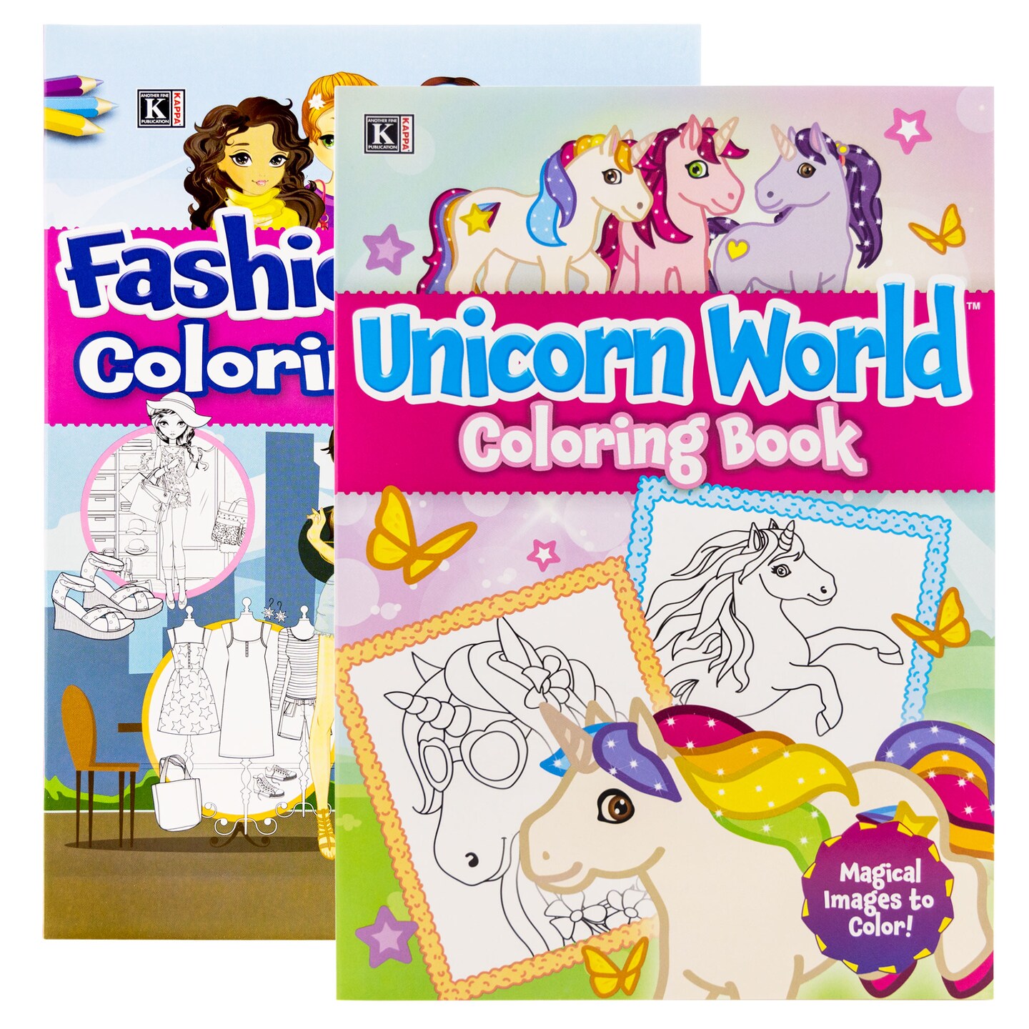 KAPPA Unicorn World Coloring &#x26; Activity Book
