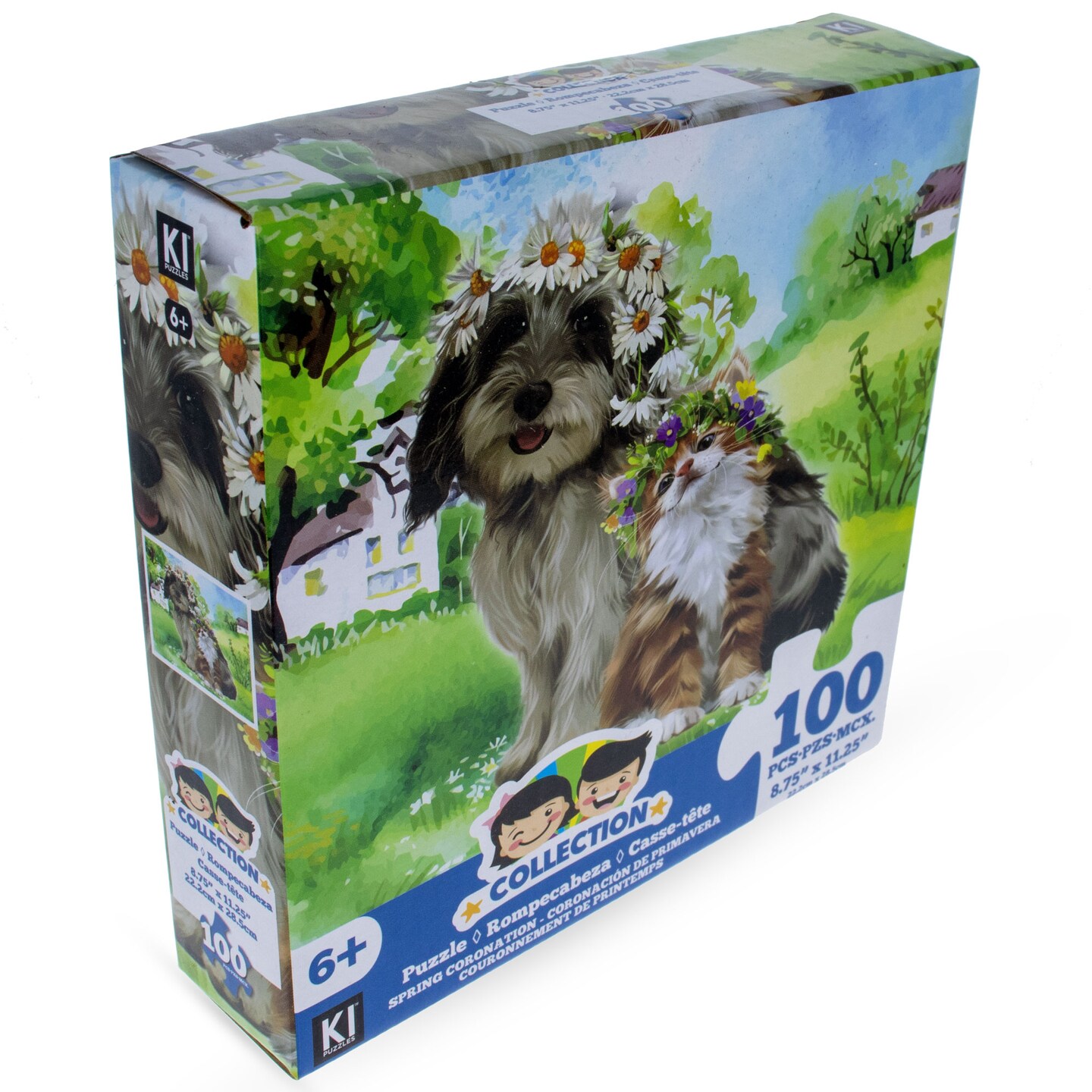 100 Piece Dog and a Cat Puzzle