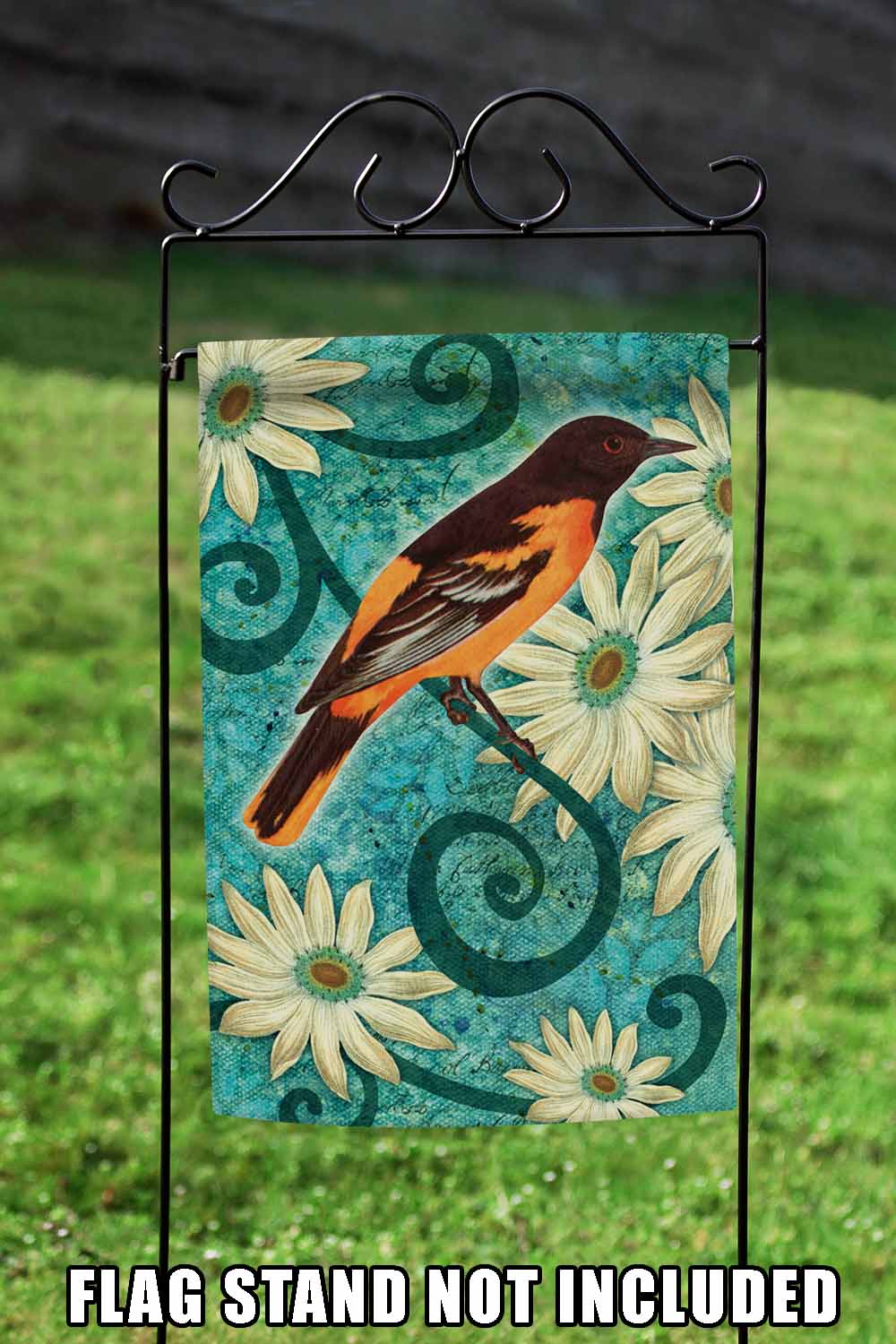Baltimore Oriole Decorative Bird Flag