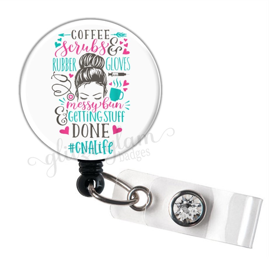 16-Pack Christmas Theme Badge Reels For Nurses – Retractable ID Holder Lanyard Clip With Holiday Design For Medical Staff & Office