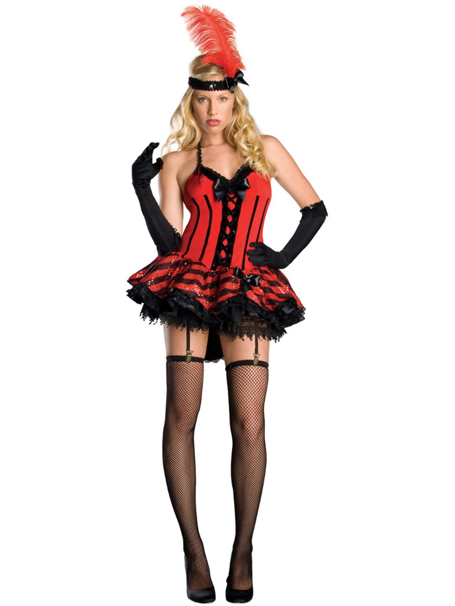 Adult Woman Deluxe  Cabaret Performer Costume