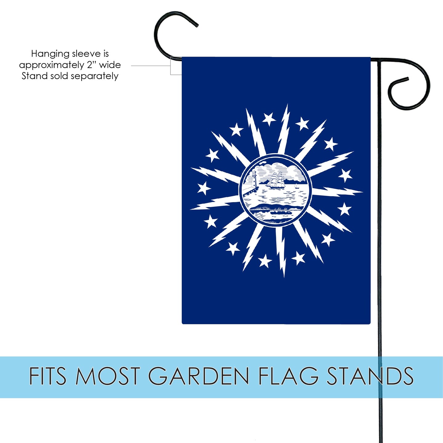 Buffalo City Flag Decorative  Flag