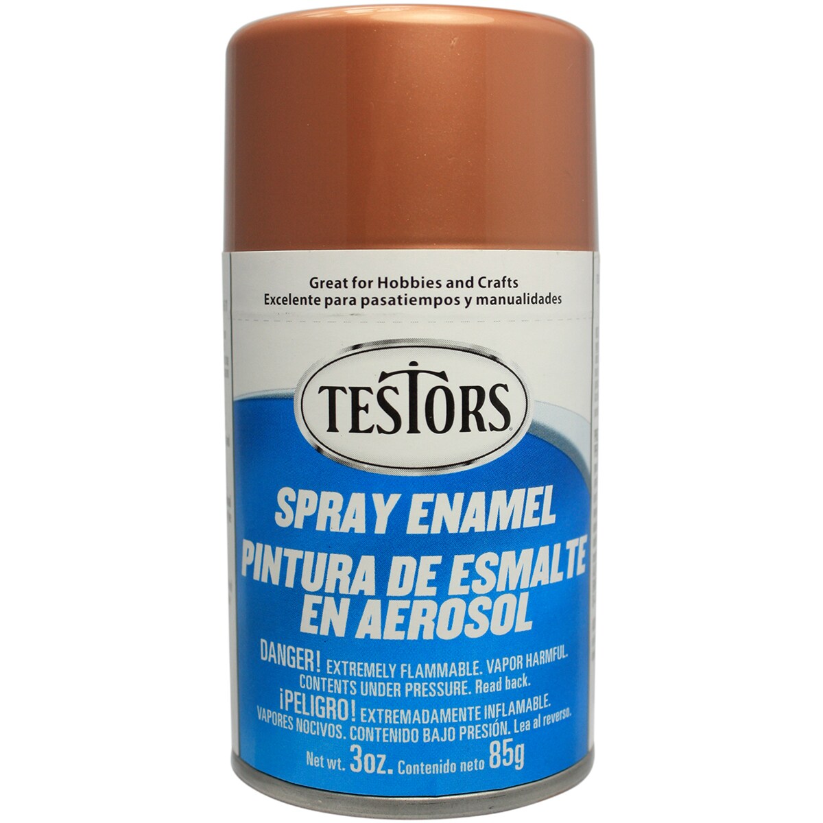 Testors All Purpose Spray Enamel 3oz-Metallic Copper
