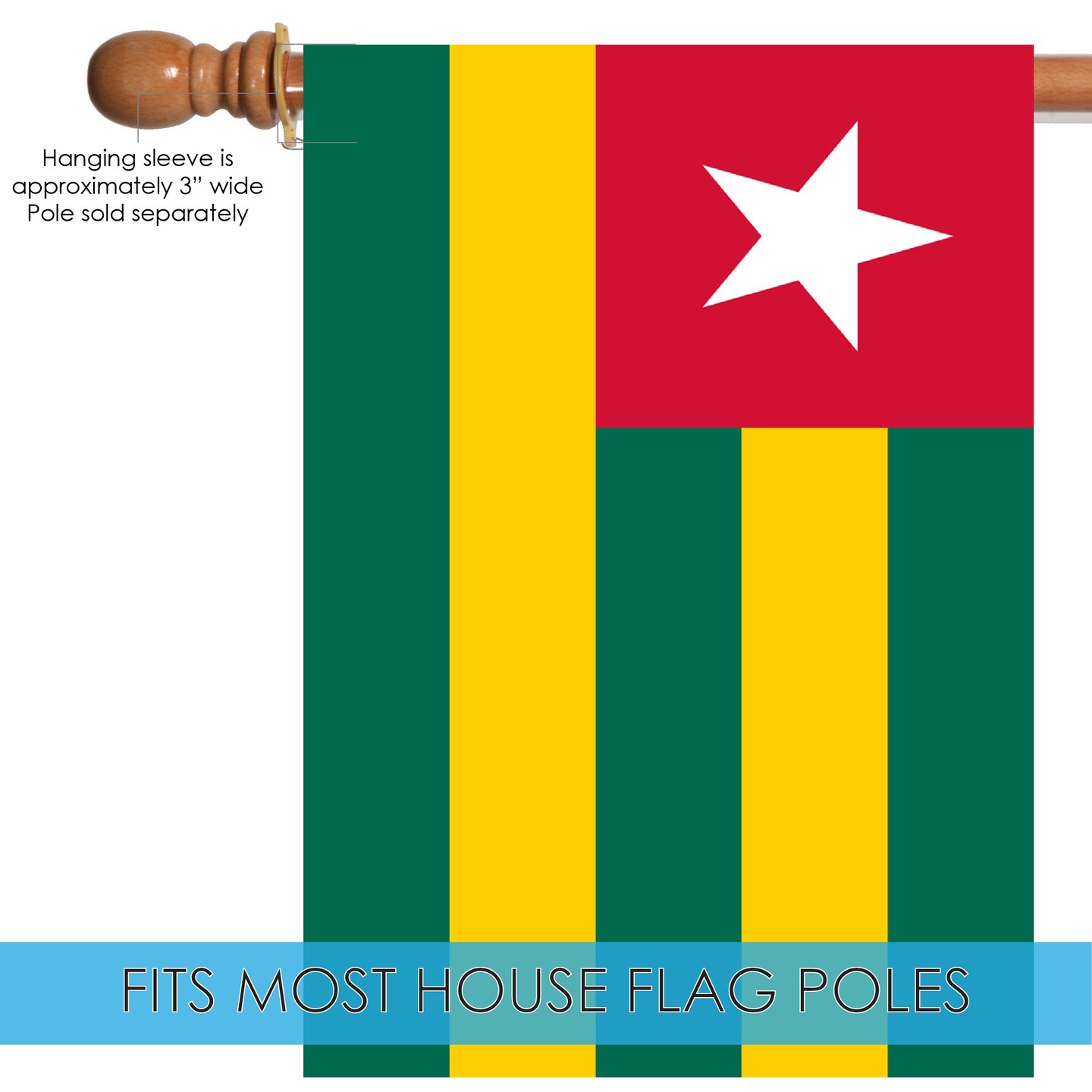 Flag of Togo Decorative  Flag