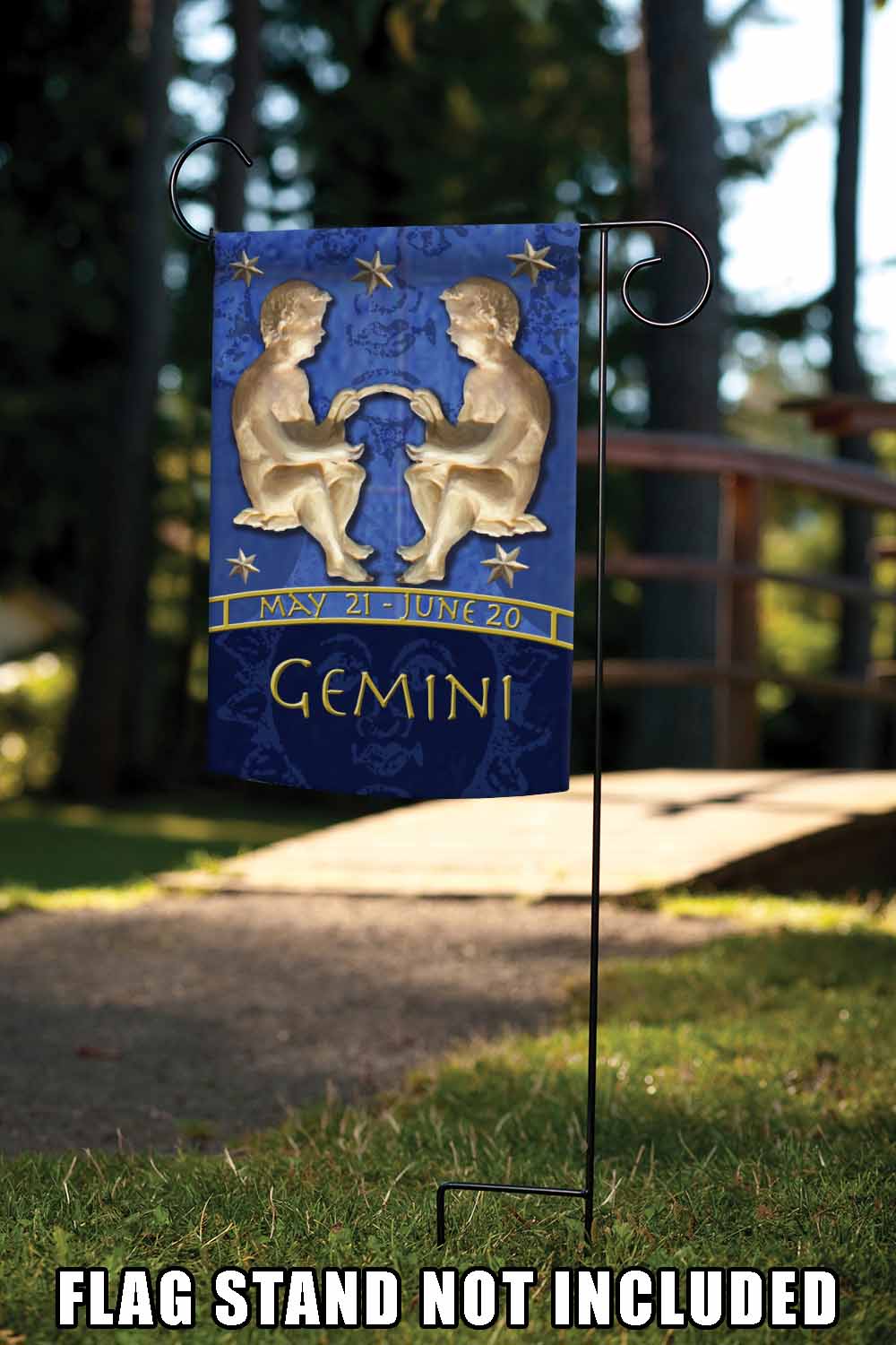 Zodiac-Gemini Decorative Gemini Flag