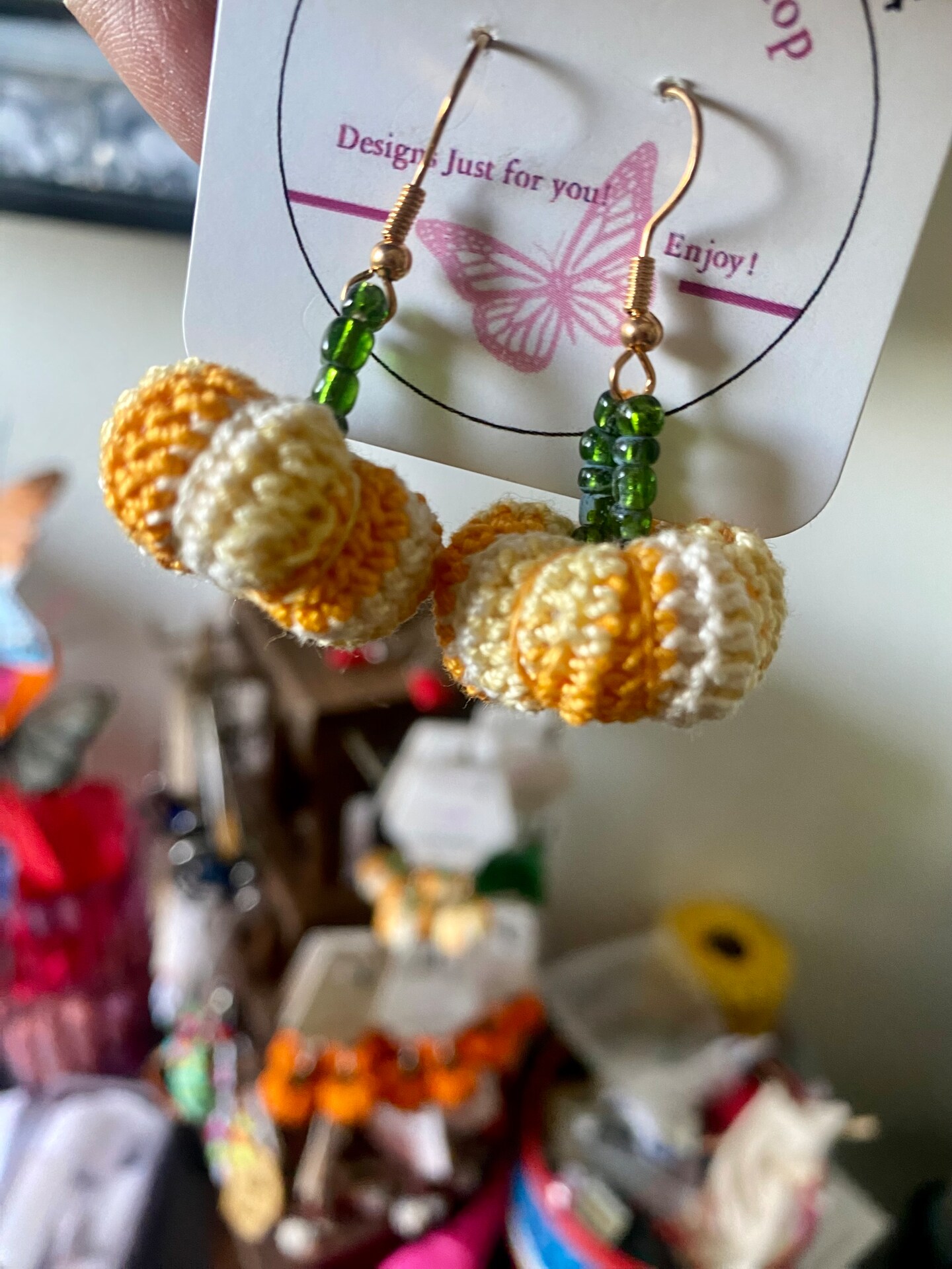 Extravagant Pineapple Earrings, Yellow – Chic Soul