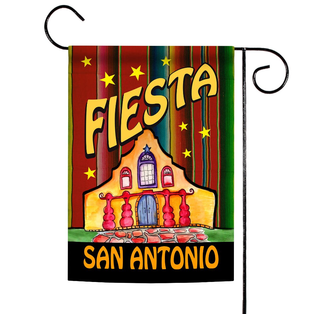 Casa Fiesta - San Antonio Decorative Texas Flag