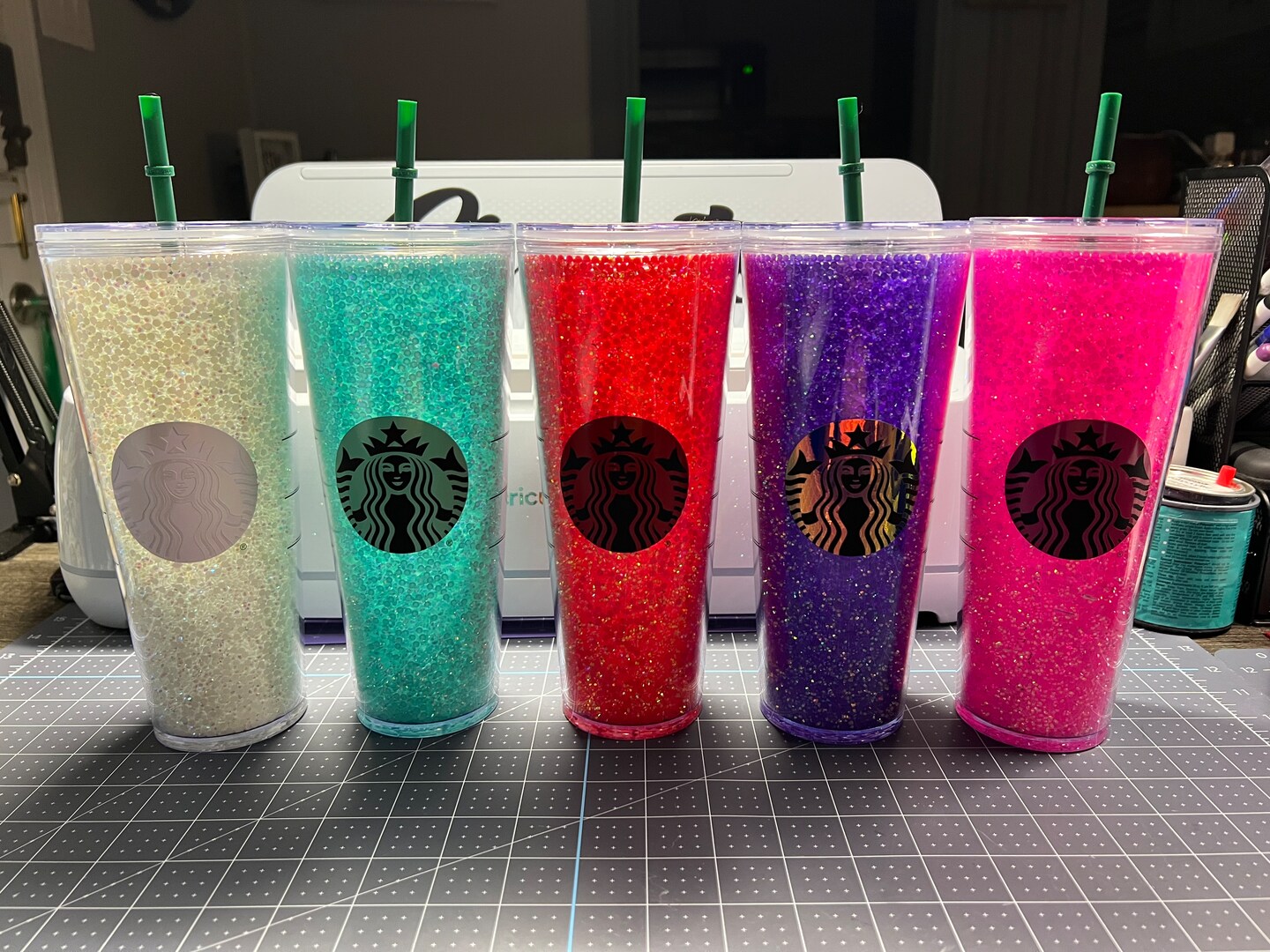 Rhinestone Filled Tumbler | MakerPlace by Michaels