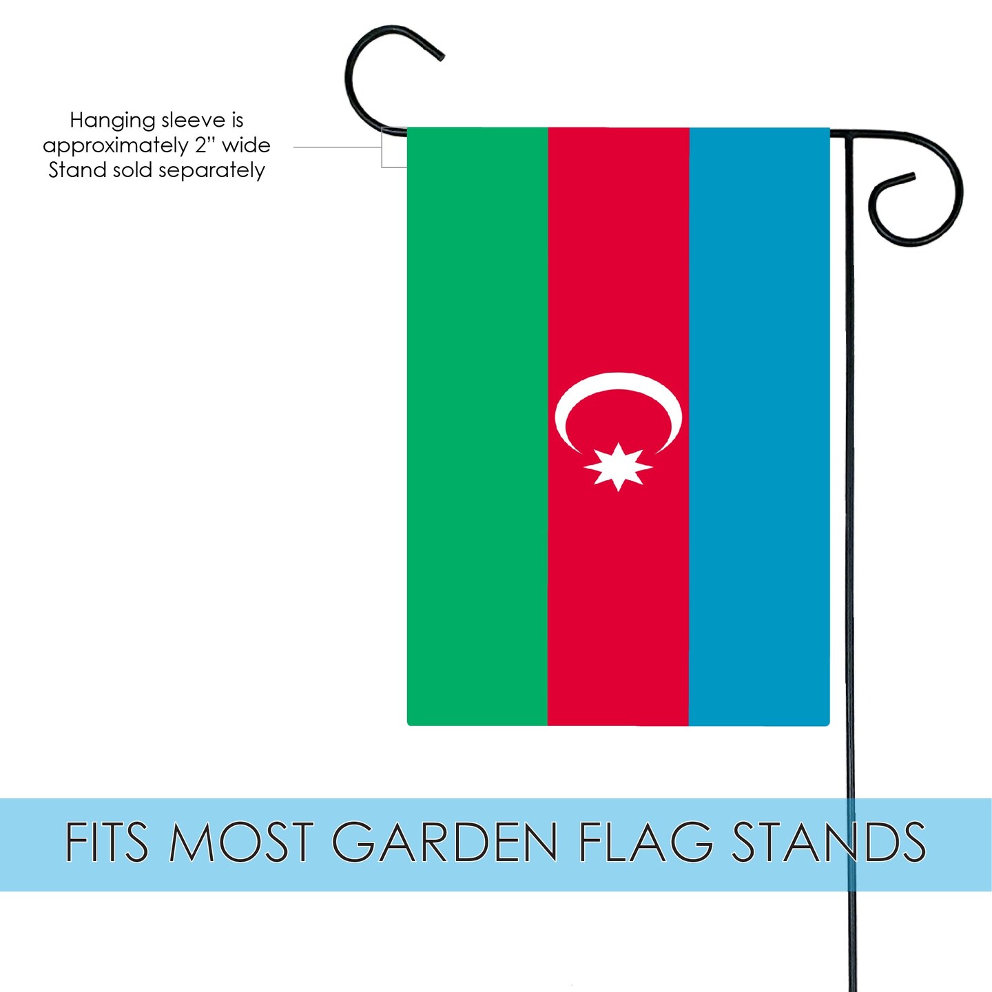 Flag of Azerbaijan Decorative  Flag