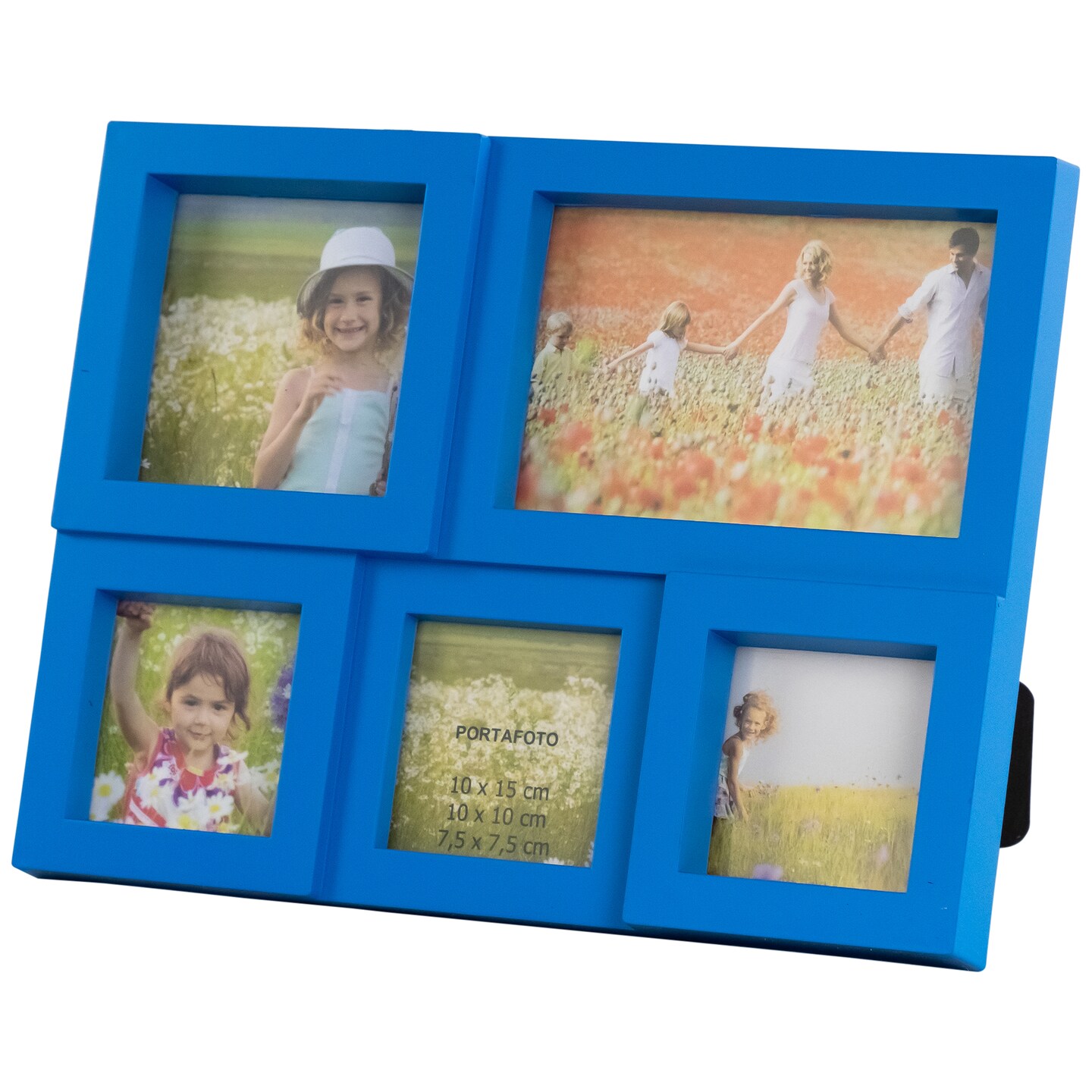 Northlight Multi Sized Photo Puzzle Picture Frame Wall Collage - 11.5 - Blue