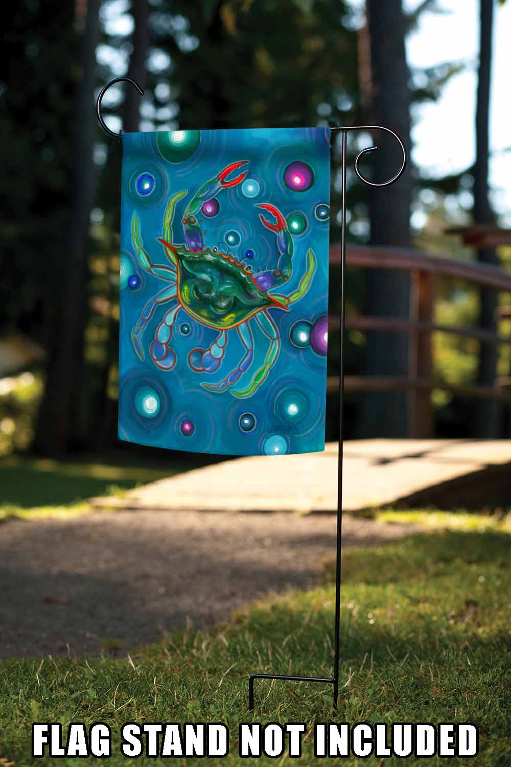 Bubble Crab Decorative Crab Flag