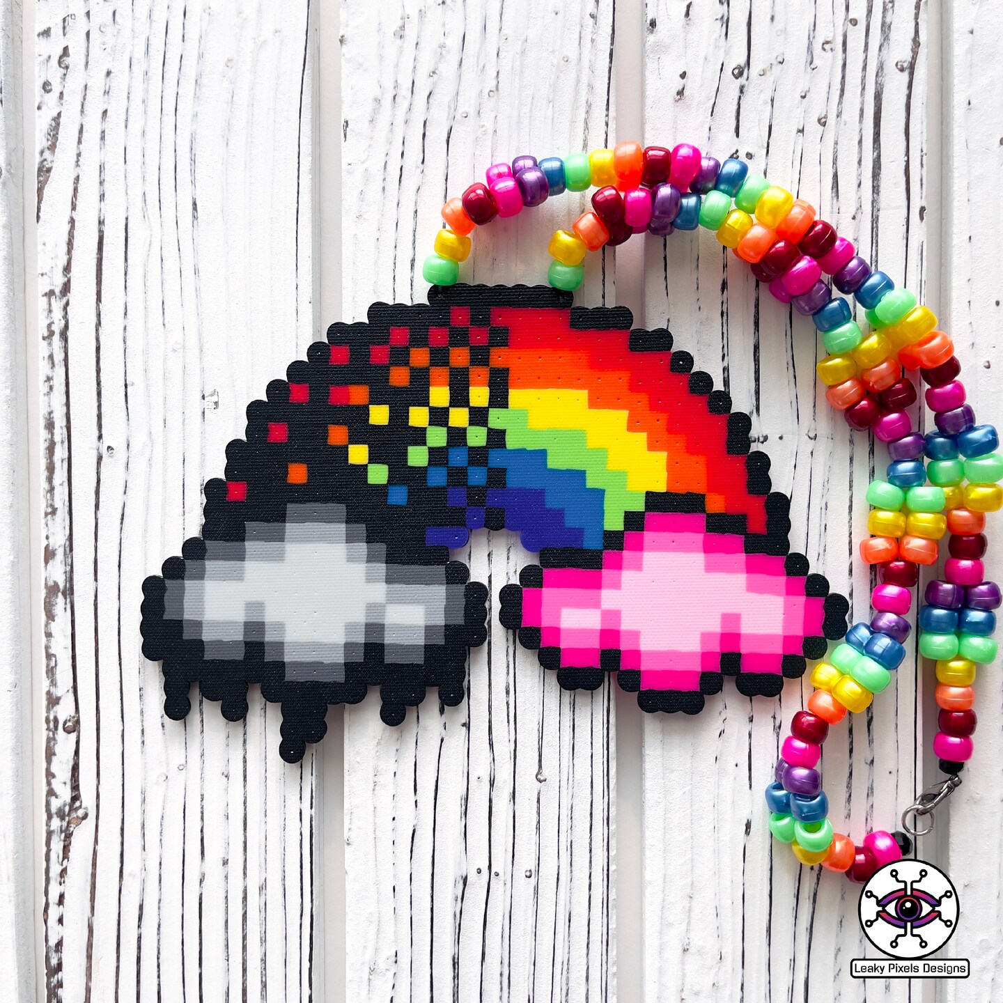 Rainbow Perler Necklace MakerPlace by Michaels
