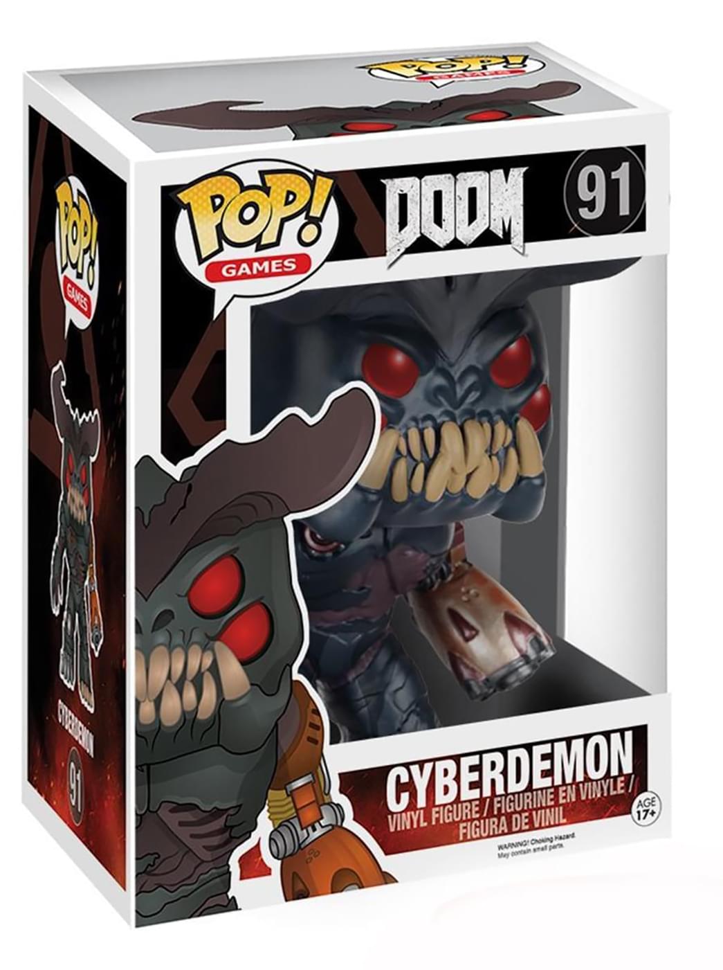 Doom POP 6&#x22; Vinyl Figure: Cyberdemon