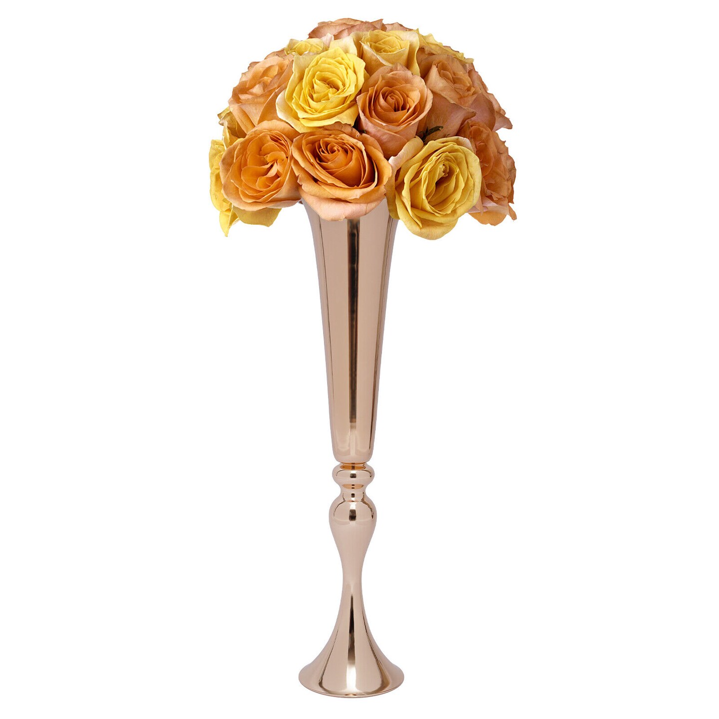 Kitcheniva Versatile Metal Centerpiece European Vase 22.2&#x22; 6 Pcs