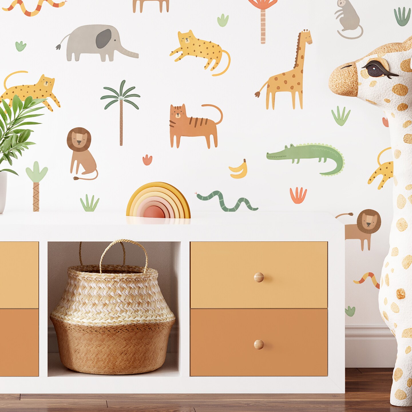 Large Jungle Tree Wall Decals At Gregory Lawerence Blog