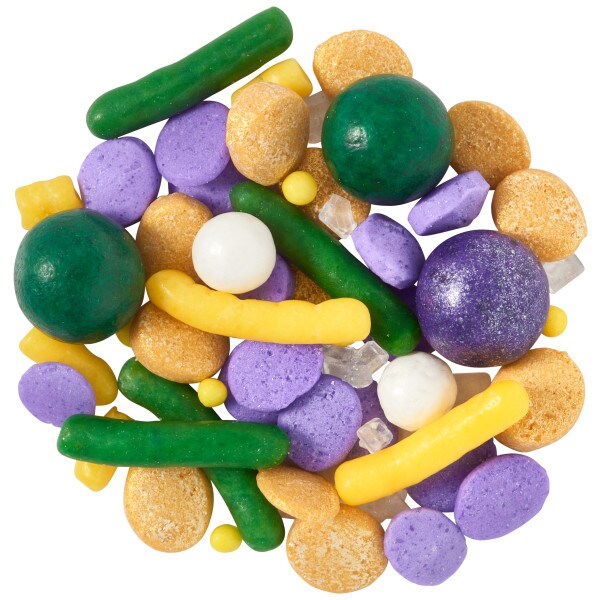 Mardi Gras Deluxe Fusion Sprinkle Mix, 26oz