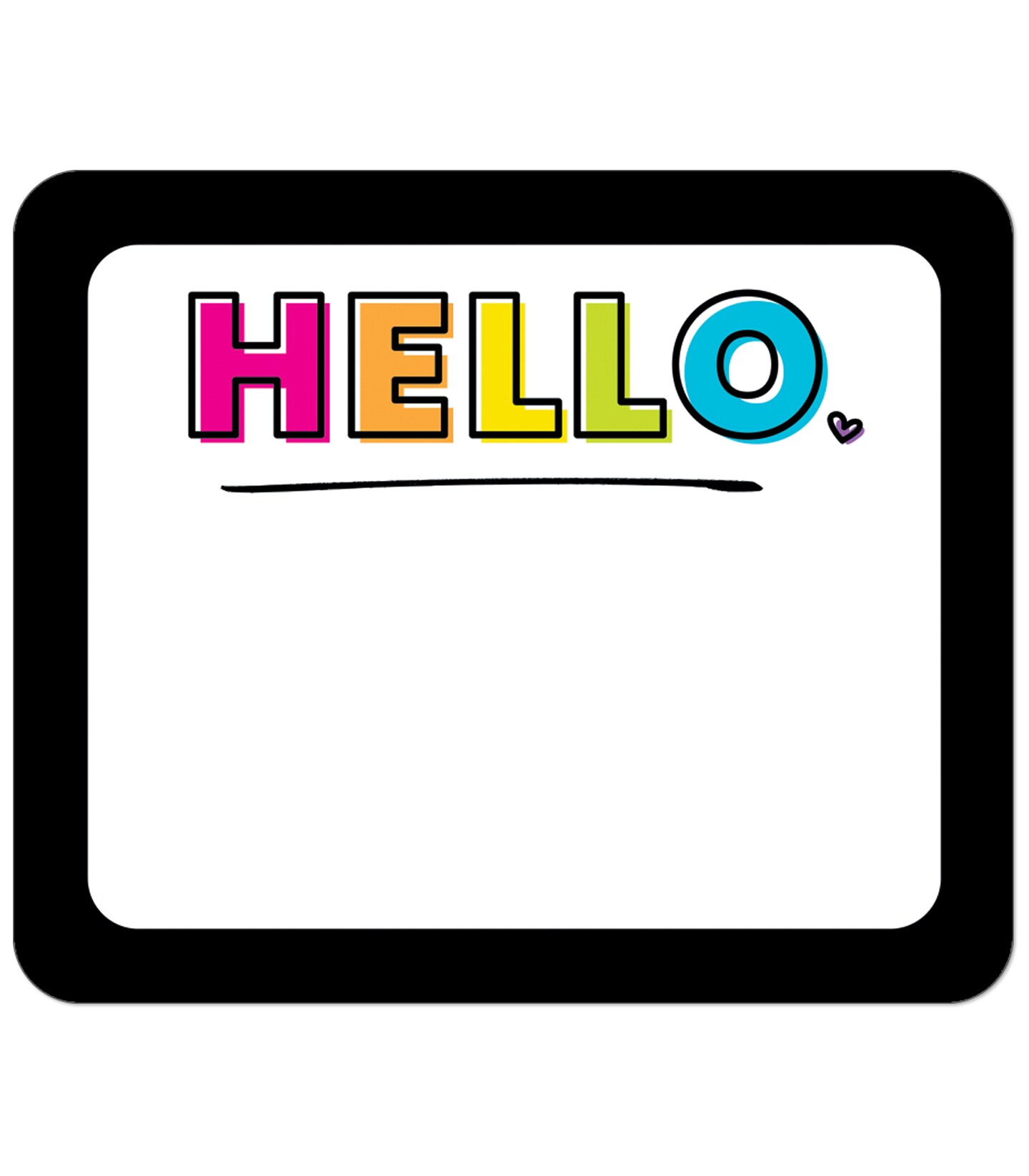 Carson Dellosa Kind Vibes 40pc Hello My Name is Name Tags, Colorful Name Tag Stickers, Back to School Stickers for Desk Name Tags, Locker Decor, Tags for Labeling Cubbies, Kid Desk, Classroom Supplies