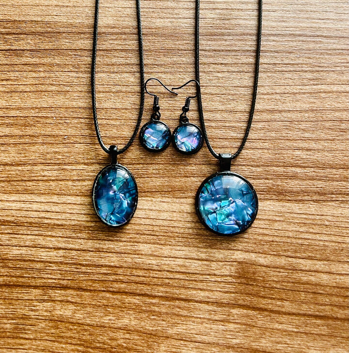 Abalone 2024 Pendant and Earrings