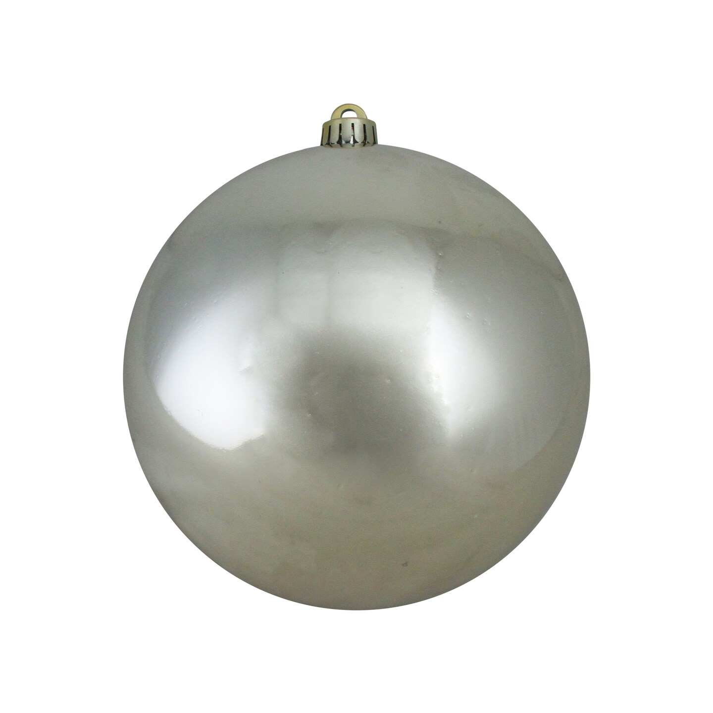 Northlight Shiny Shatterproof Commercial Christmas Ball Ornament - 8" (200mm) - Celadon Gold