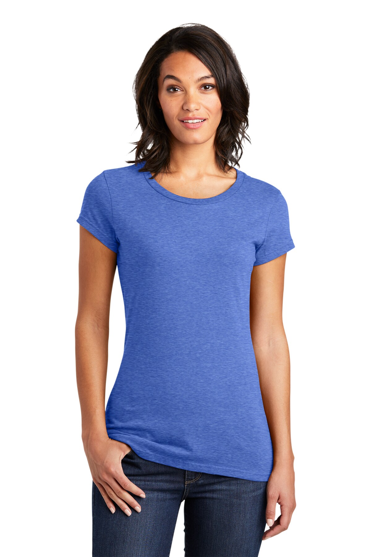 District&#xAE; Women&#x27;s Fitted Crew Neck Short Sleeve T-Shirt