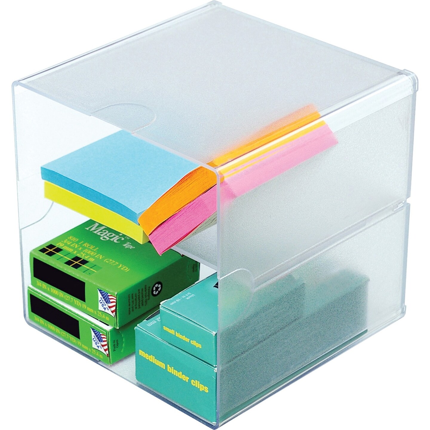 deflecto Plastic Desk Drawer Organizer