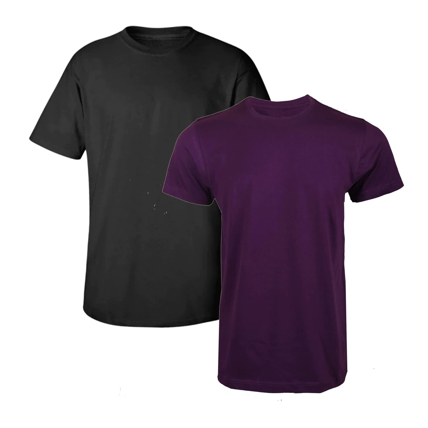Men&#x27;s Crew Ultra Soft Plain Short-Sleeve Value T-Shirts