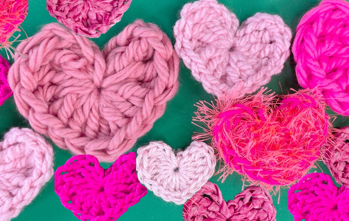 Crochet Heart Kit | MakerPlace by Michaels
