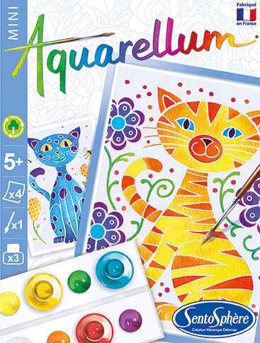 SentoSphère Aquarellum Mini - Cats