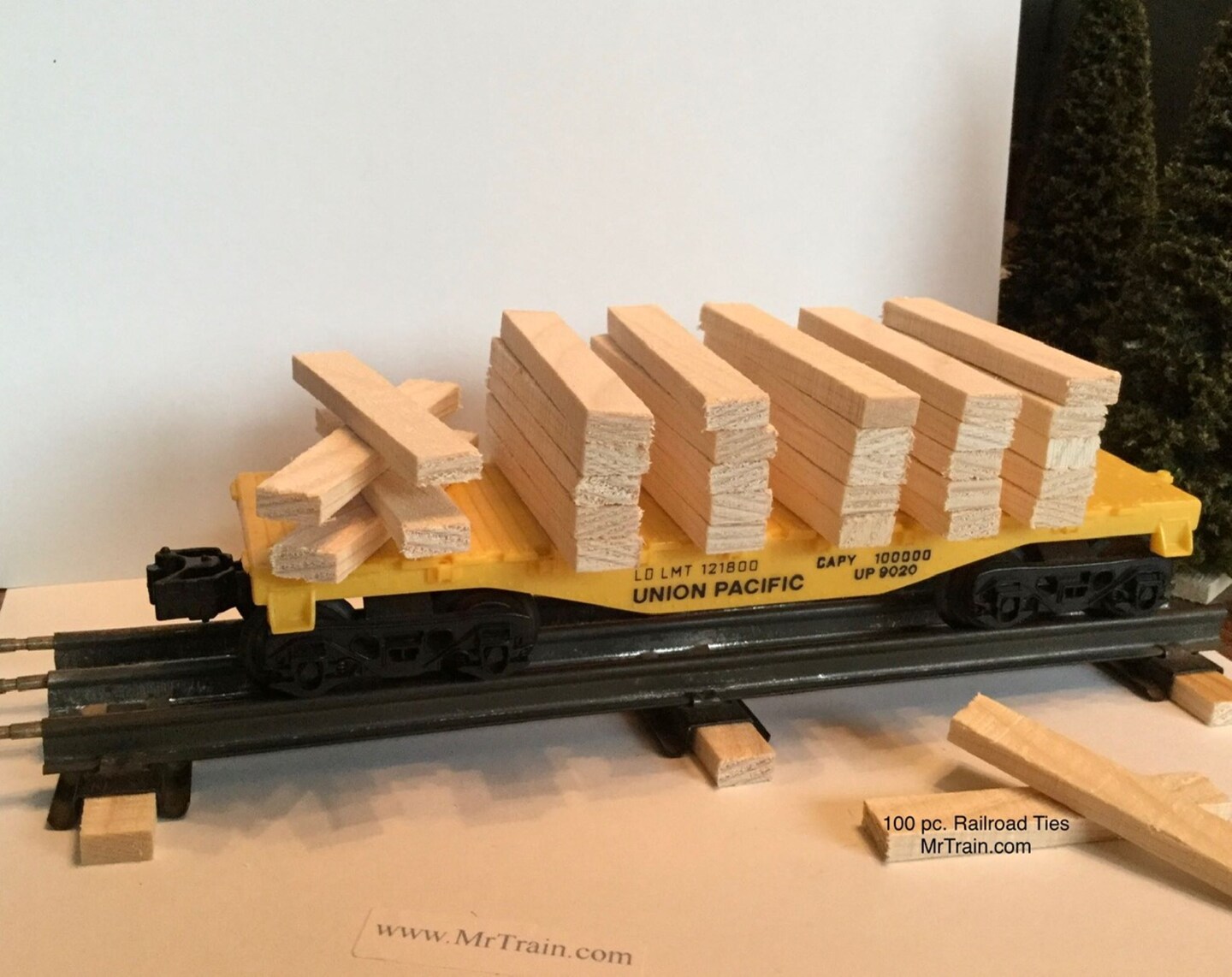 Vintage Lionel Flatcar Timber shops Transport