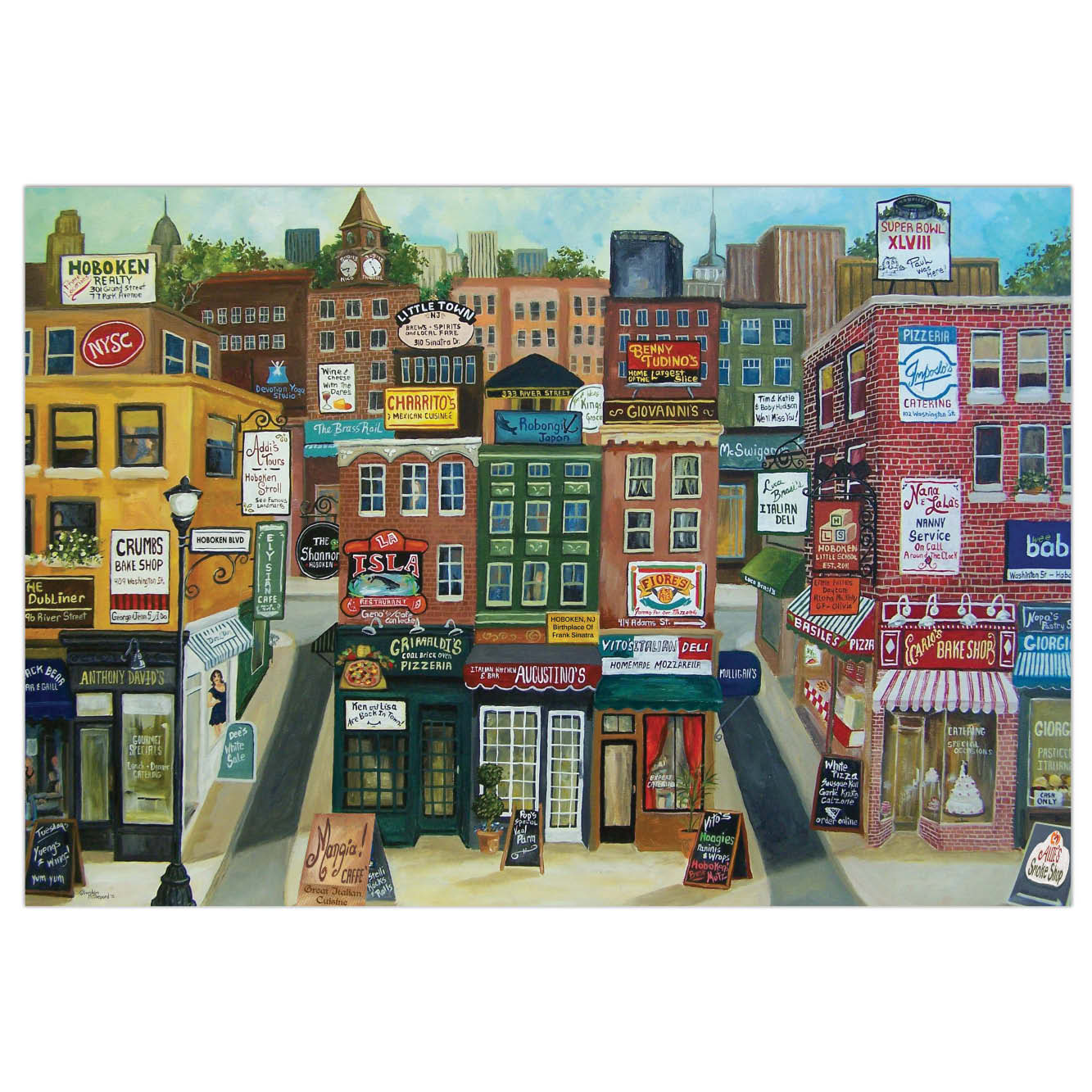 Hoboken Medley - 1000 Piece Jigsaw Puzzle
