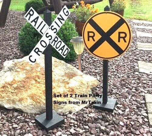 Train Railroad Party Decorations | Choose a Color | Tabletop Decoration | Birthday