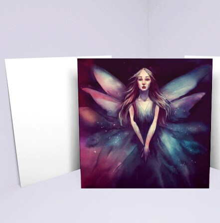 Fairy Cards, Birthday Greeting Cards, Invitation Cards, Blank Art Cards ...