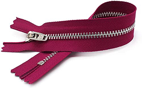 #4.5 Aluminum Jeans/Pants Imperial Medium Weight YKK Zippers - Color: Imperial #853 - Choose Your Length - Made in The United States (1 Zipper Per Pack) (8" Inches)
