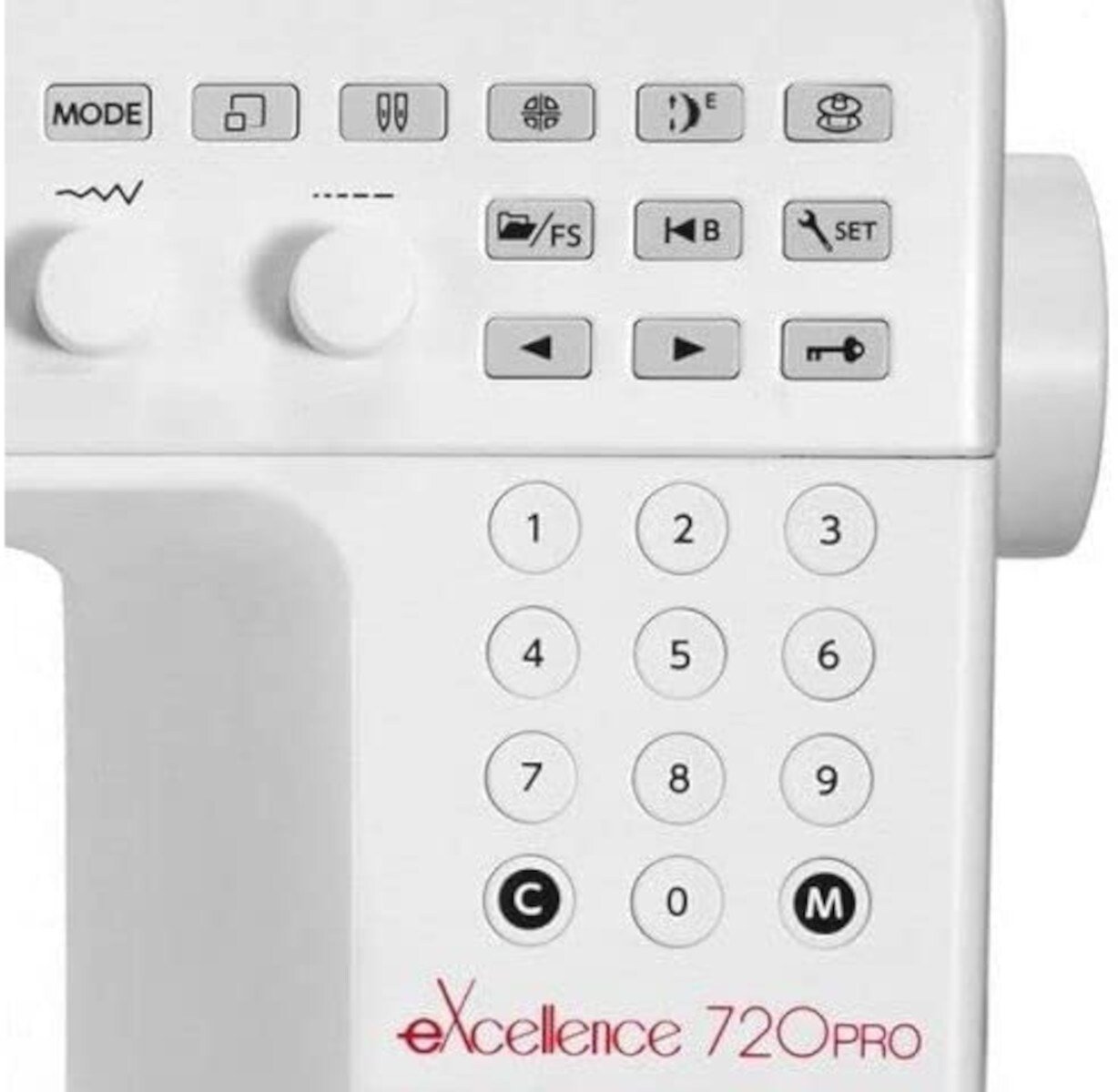 Elna eXcellence 720 PRO Sewing and Quilting Machine