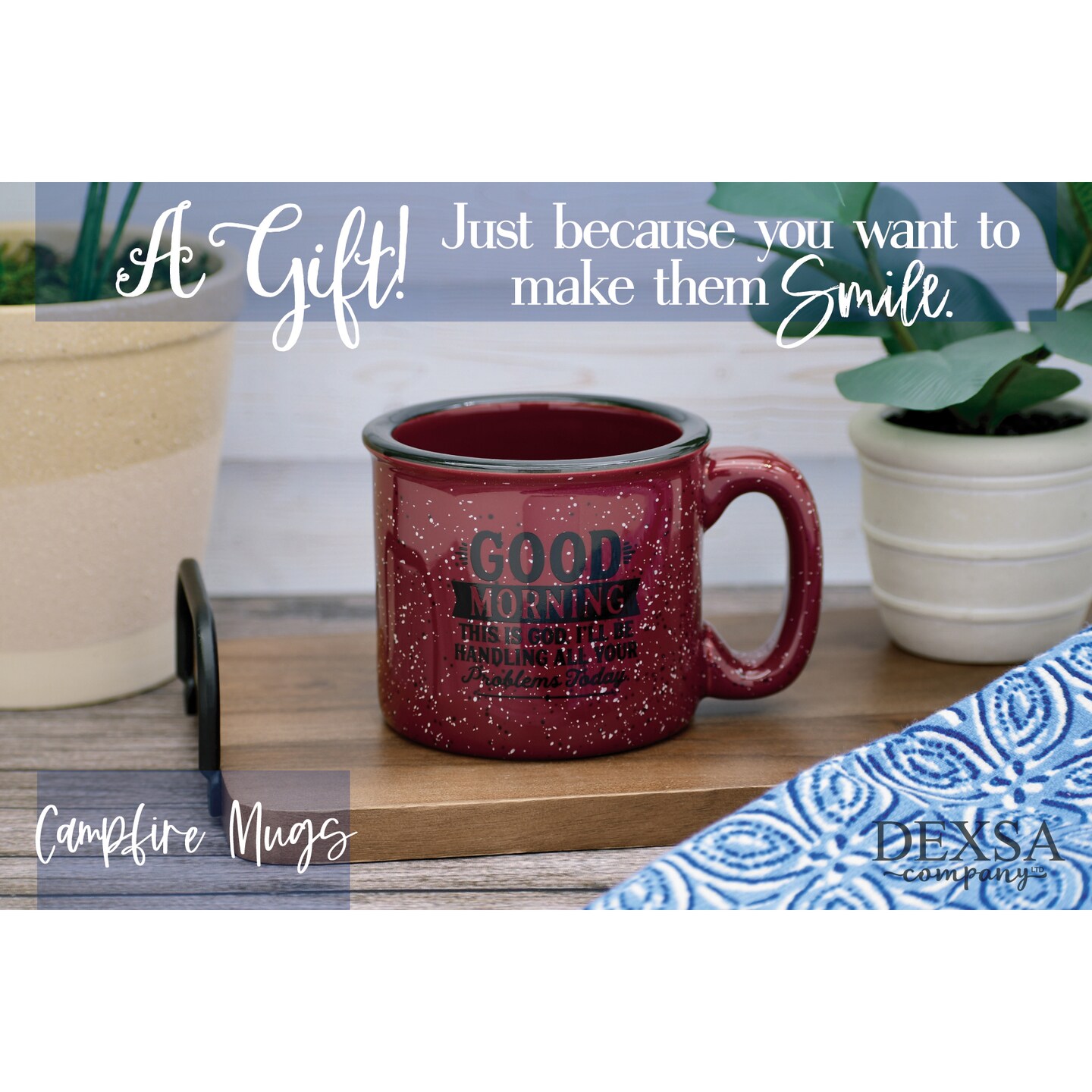Dexsa Good Morning, This Is God Designer Ceramic Mug 15 ounces