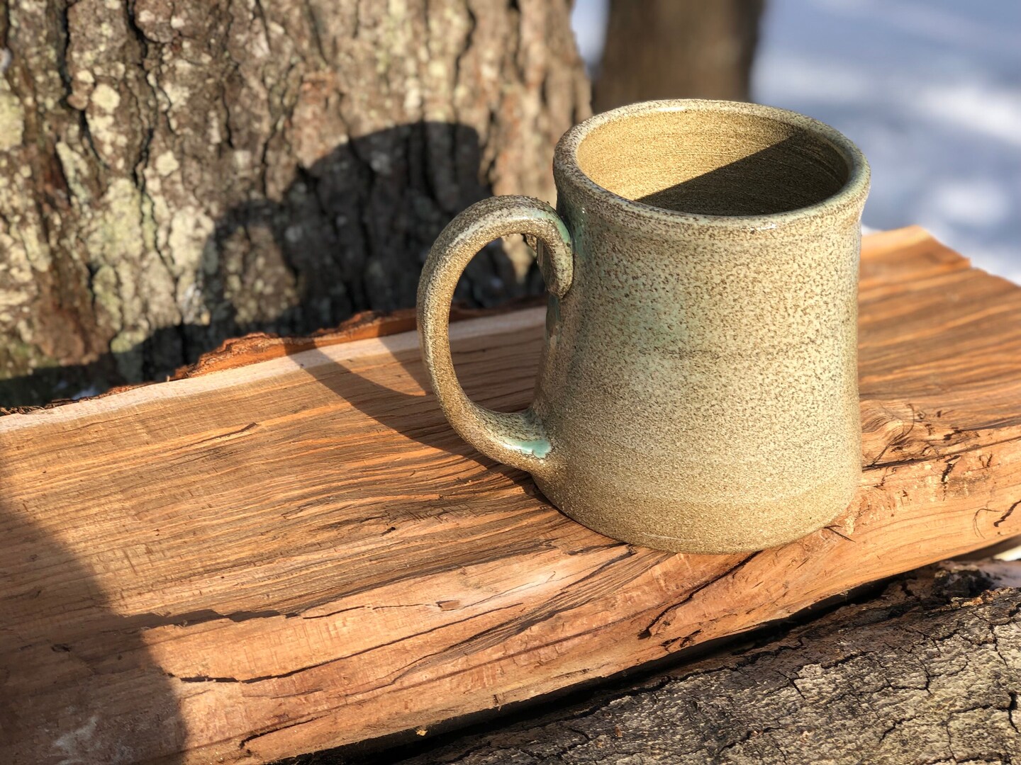 Stoneware Coffee Mug, Stoneware Coffe Mug, Handmade Stein Mug