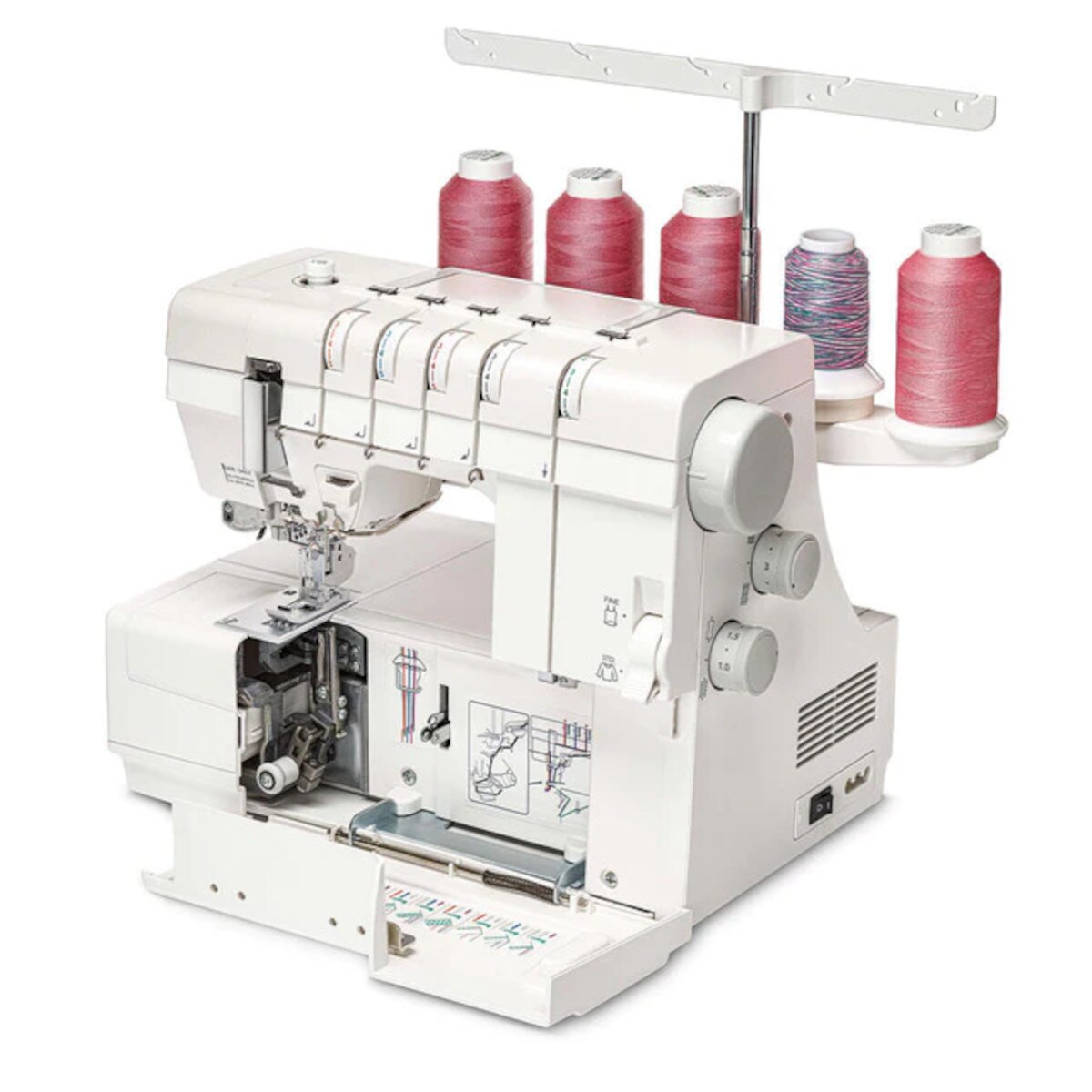 Elna eXtend Easy Cover Max CoverStitch Serger Machine