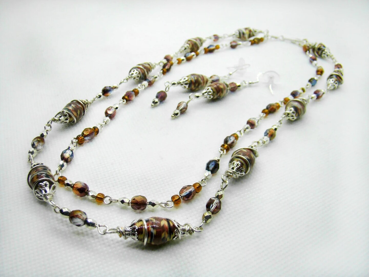 How To Make A Wire Wrapped Bead Chain